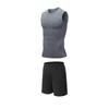 Men's Quick-Dry Fitness Vest & Shorts Set: Sleeveless, Slim-Fit, High-Stretch for Basketball & Running