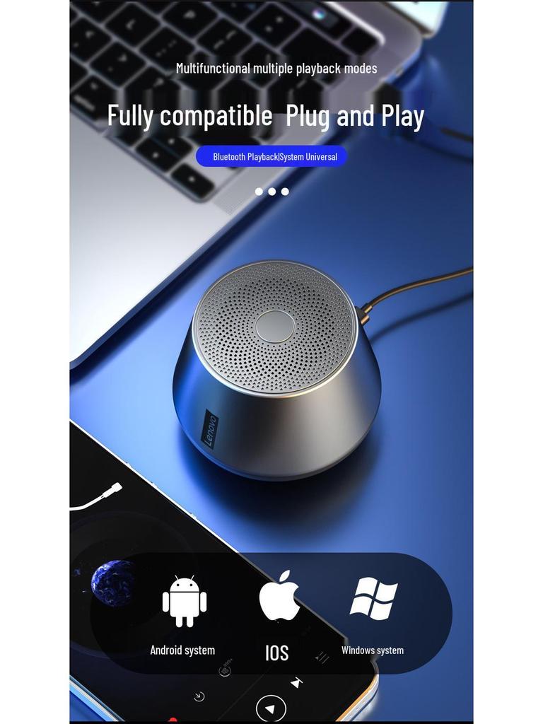 Thinkplus K14pro Portable Bluetooth Speaker with Luminous Light Effect