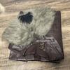 Medieval Faux Furs Cloak Viking Theme Costume for Men Great for Cosplay Party and Halloween Theme Event Stage Props