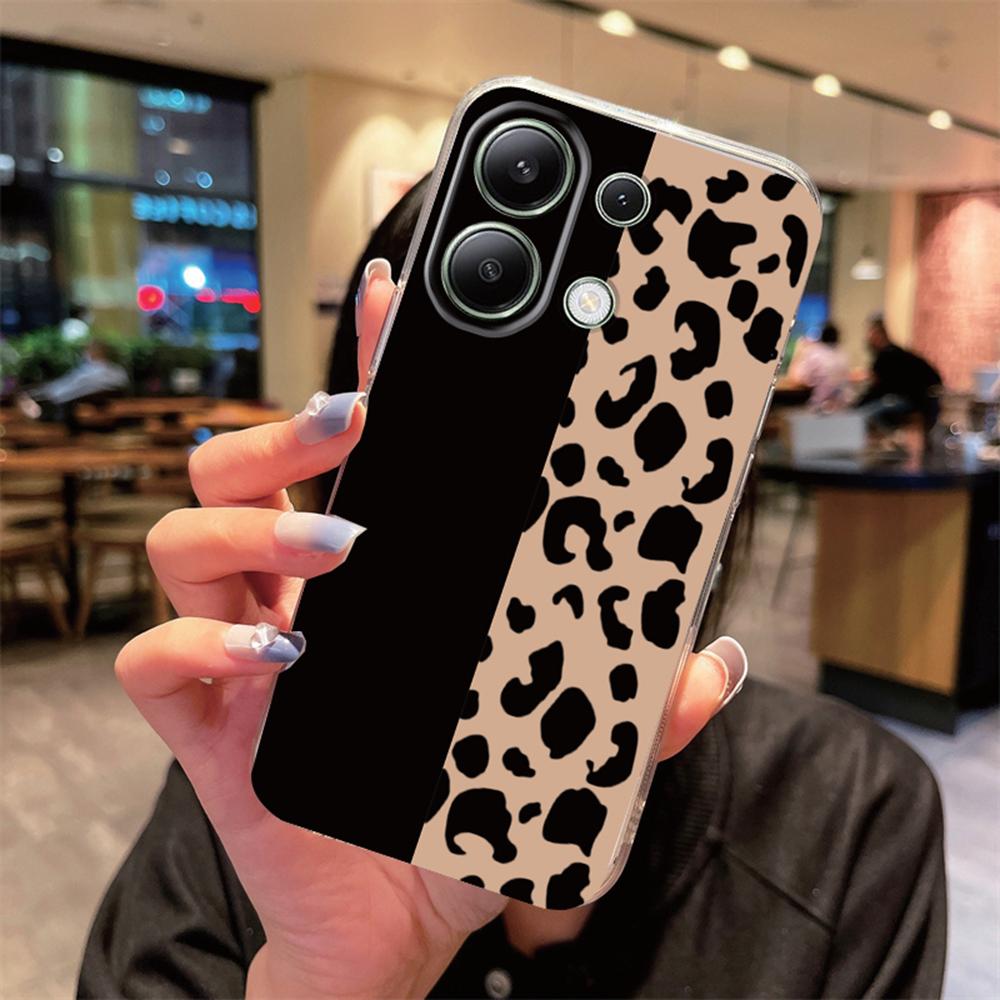 

Artistic Blue Marble For Xiaomi Redmi Note 13 Pro 4G Shockproof Silicone Soft White Leopard Print Phone Case For Note13 5G Cover Redmi Note 13 4G