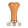 Stainless Steel Base Espresso Tamper Solid Wood Handle Coffee Press Tamper Coffee Shop