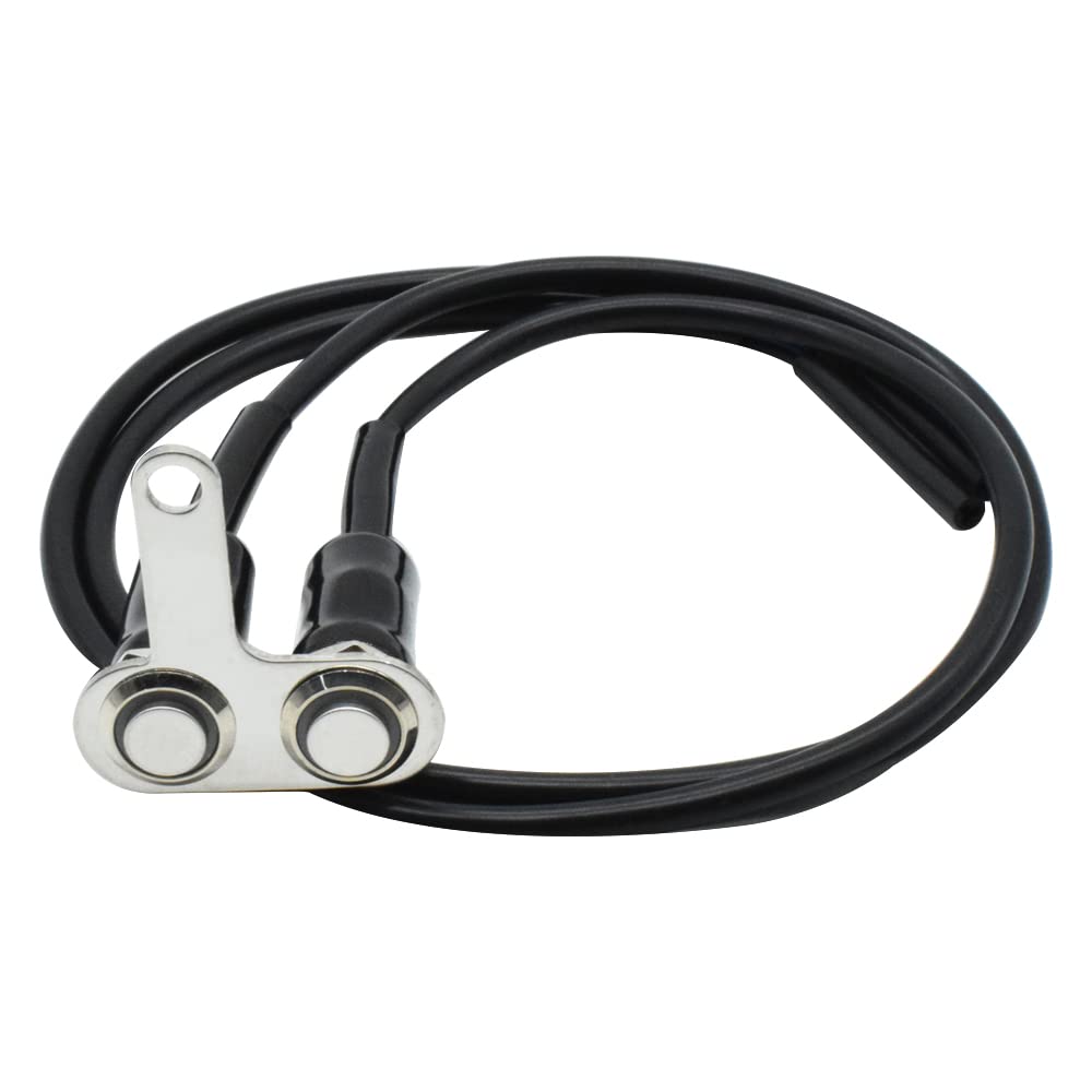 Motorcycle Handlebar Switch ATV Bike LED Headlight Fog Light Switch Waterproof Overload Protection Blue Light