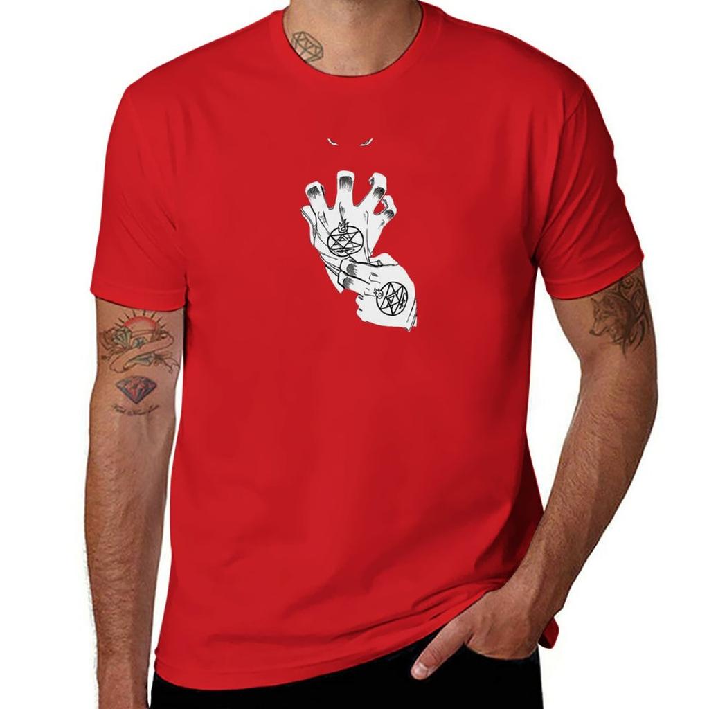 The Flame Alchemist TShirt Aesthetic Clothing Tees Summer Clothes Hippie Clothes T Shirts for Men