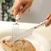 Europe Silver Fashion Pearl Cutlery Set 18/10 Stainless Steel Creativity Gift Flatware 304 Knife Fork Spoon