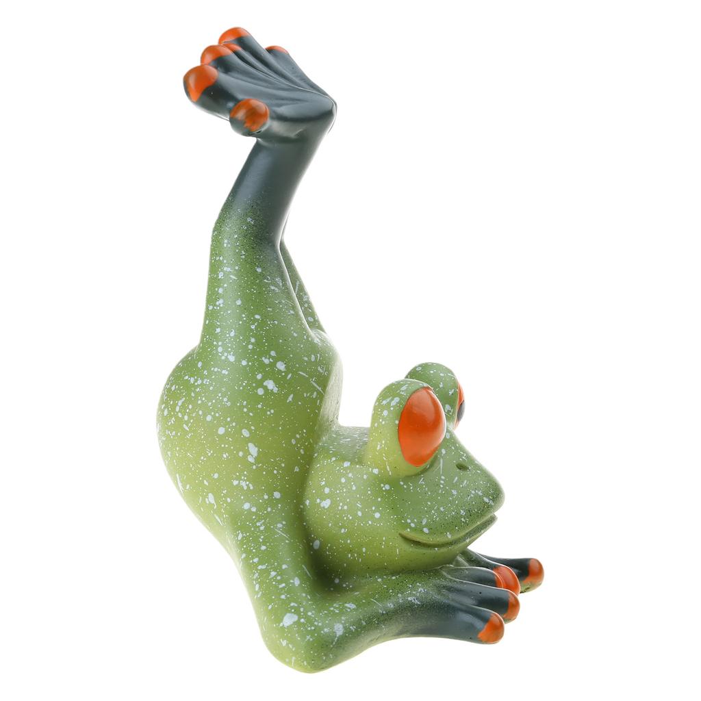 Niedlicher Brillenhalter-Ständer in Froschform. Dekorativer Brillenhalter-Ständer in Froschform zur sicheren Aufbewahrung von Brillen auf dem Schreibtisch.