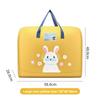 Kids Cartoon Cute Storage Bag For Bed Comforters With Oxford Fabric For Bedroom Organization