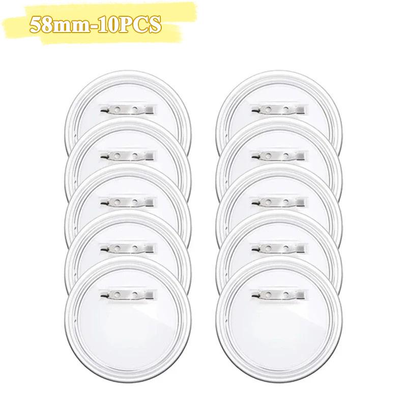 DIY Round Pin Button Maker Kit Craft Custom Name Tags Brooches & Cosplay Accessories for Parties & Events