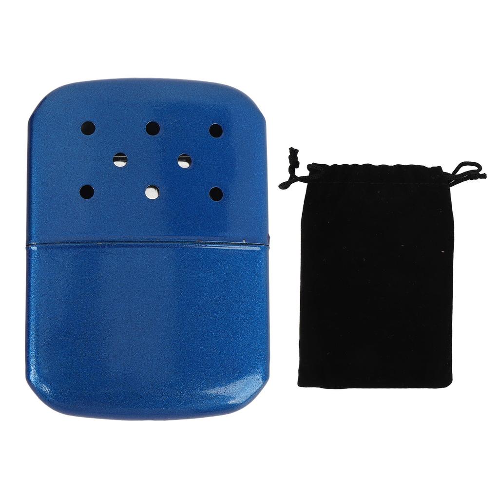 12 Hour Refillable Hand Warmer Portable Aluminum Long Lasting Easy Filling Fast Heating for Camping