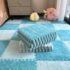 JINGRUIXIANG Plush Interlocking Bedroom Floor Mat
