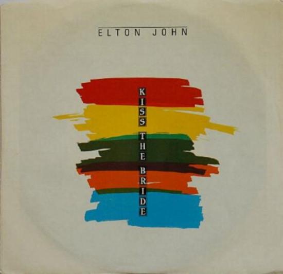 

7inch Record ELTON JOHN - Kiss The Bride 729568 Geffen Records 1983 US Rock Used