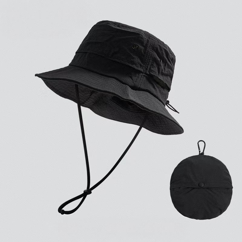 Unisex wasserdichter, schnell trocknender, faltbarer Eimerhut für Outdoor-Sommeraktivitäten