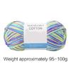 Mixed Color Cotton Yarn Handmade Hat Crochet Thread Supplies Knitting Yarns