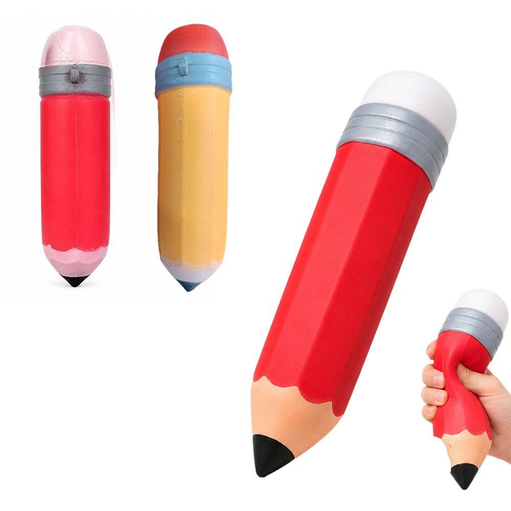 Slow Rising Fidget Toy Pinch Le TPR Squeeze Toy Simulation Pencil Squishy Toy Kids
