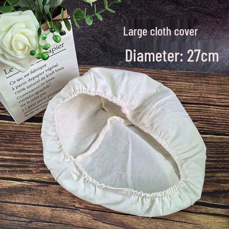 Bamboo Rattan Steamed Bun & Fruit Basket, High-Foot, Large Round, Finely Woven Kitchen Basket for Snacks & Vegetables