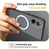 Magnetic Iron Ring Phone Case for Xiaomi POCO X7 Pro 5G Matte Soft TPU Shockproof Cover