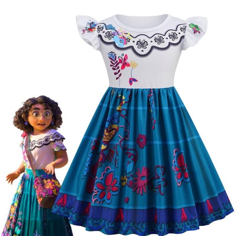 Mirabel Disney Princess Costume For Girls 100-150cm/39.37-59.05in