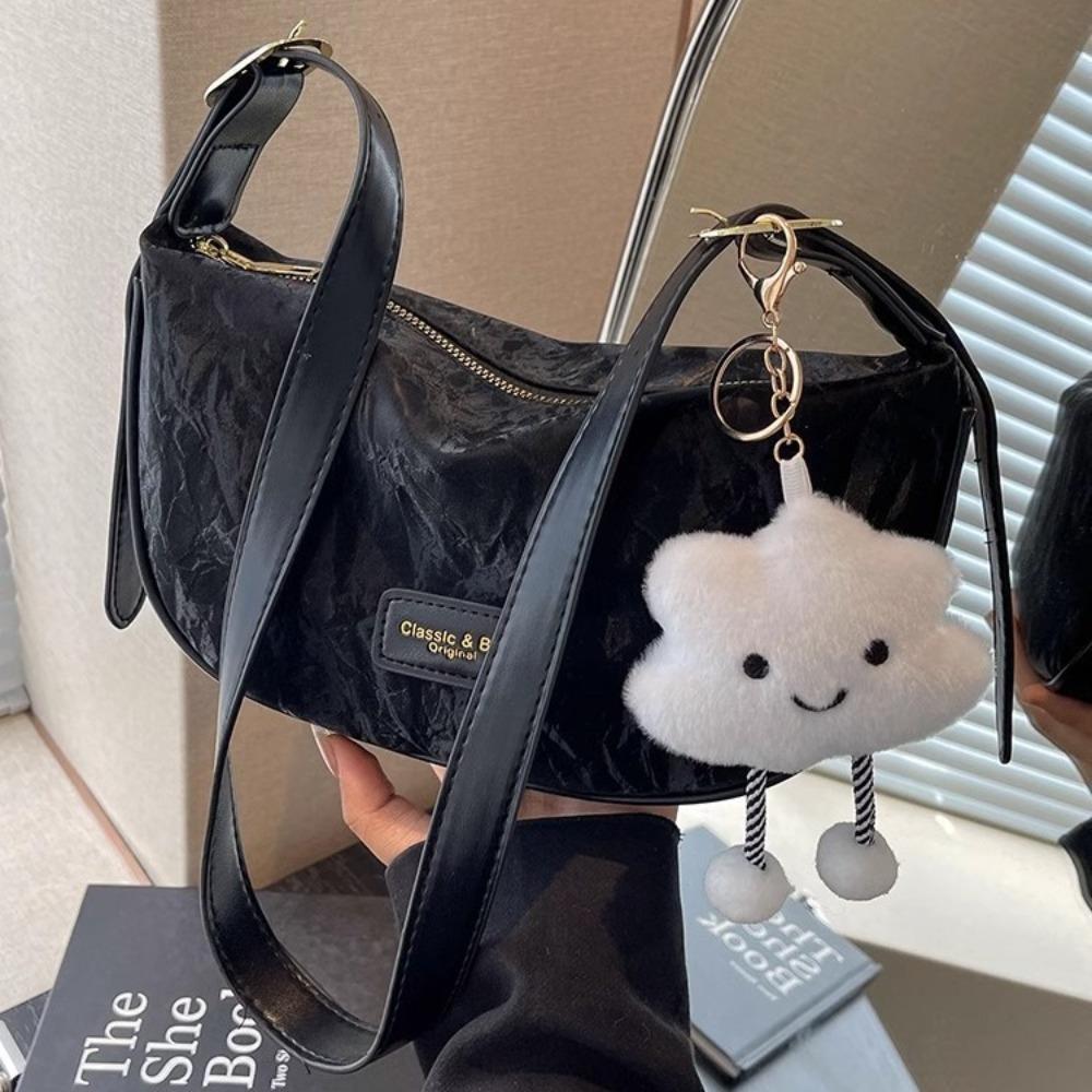 New design texture niche summer versatile design single shoulder messenger bag dumpling bag