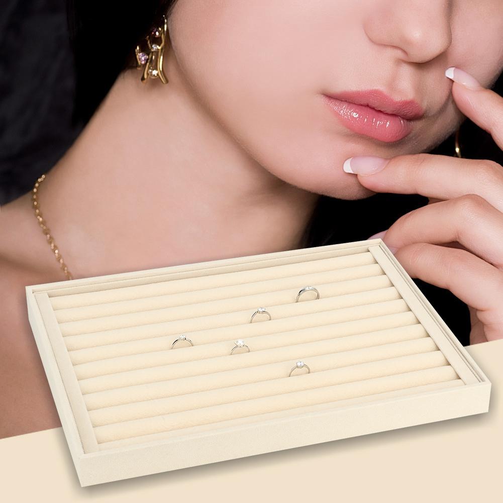 Jewellery Display Storage Box Bracelet Necklace Ear Container ( Tray)