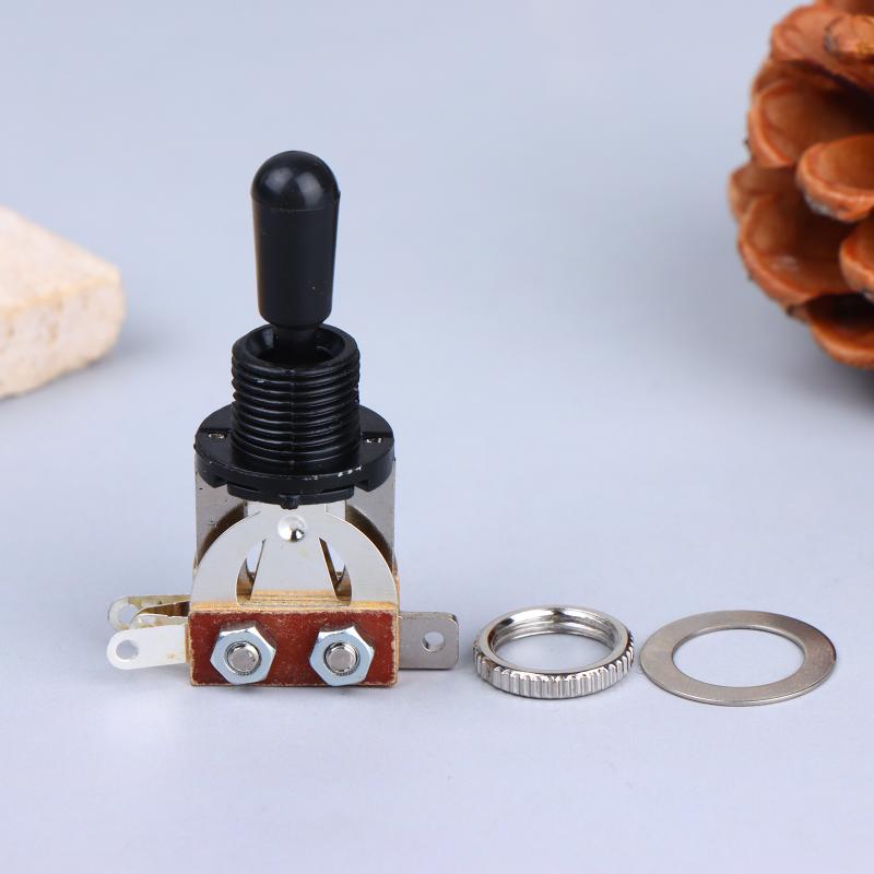 3 Way Toggle Switch For Electric Guitar 3 Gear Switch With Tip Cap Electric Guitar Pickup Selector Switch Accessories