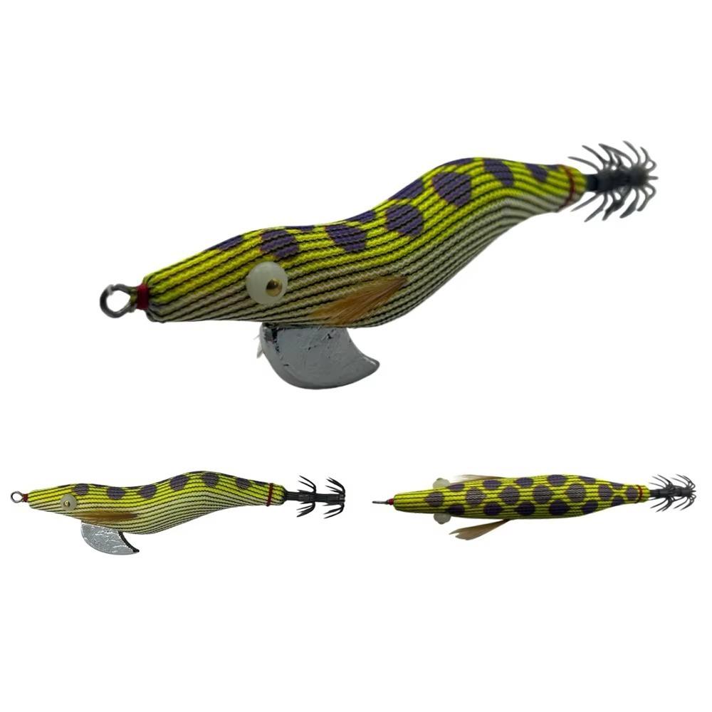 18g Weight Slow Sinking Bait 12.6cm Length Squid Hook Lure For Saltwater Fishing