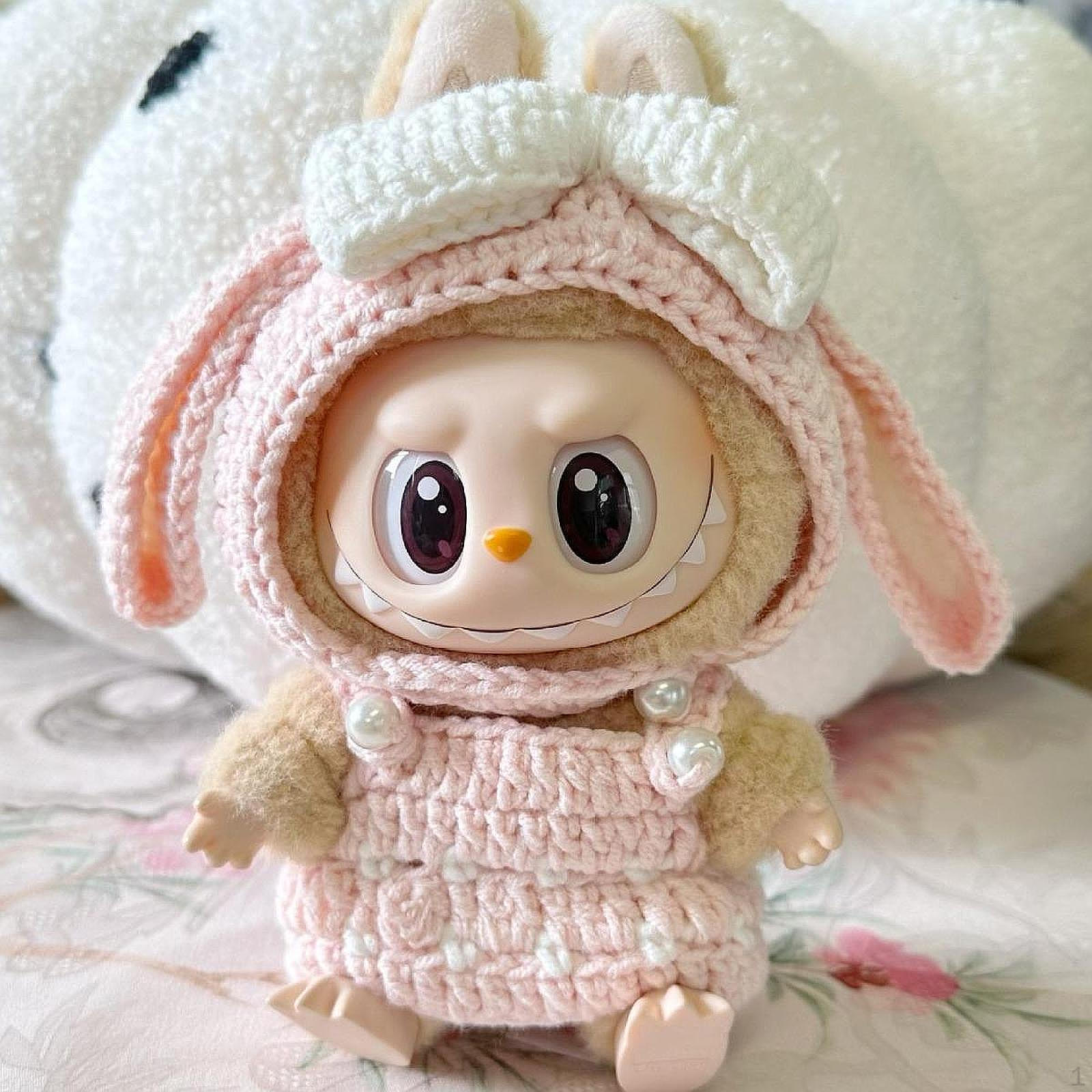 

Одежда для куклы 17 см, милый костюм, наряды для возраста 5-7 8-10 розовый