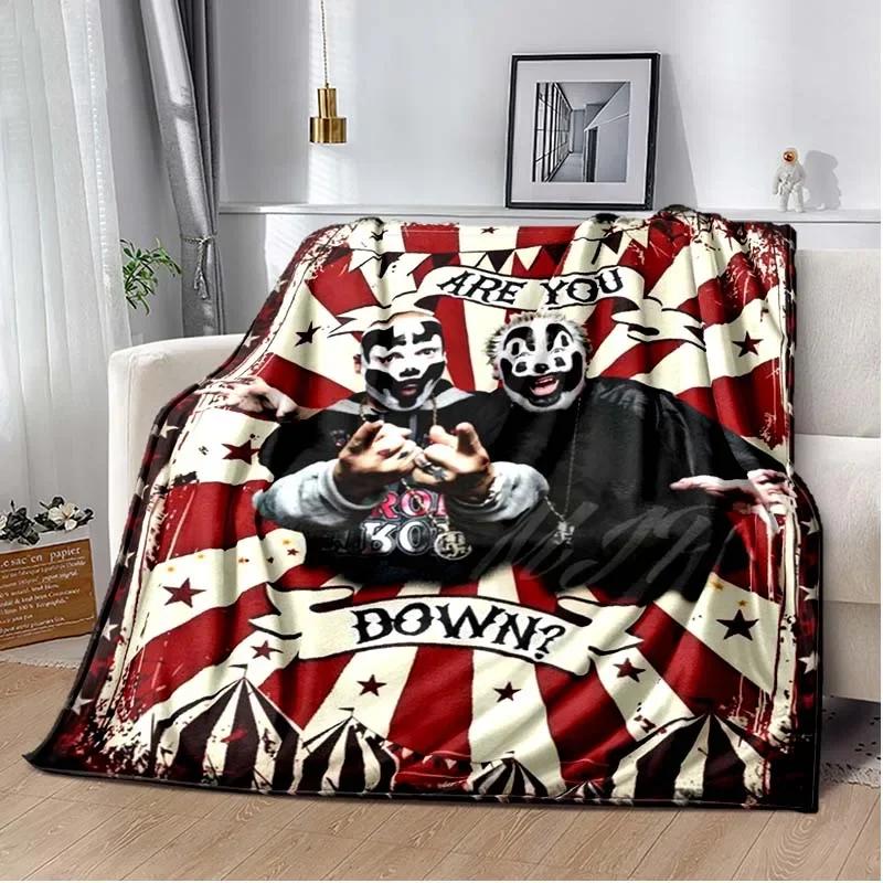Insane Clown Posse Band ICP Juggalo Faygo Blanke,Can Also Be Used As A Bed Sheet,bath Towel,knee or Nap Car Office Sofa Blankets