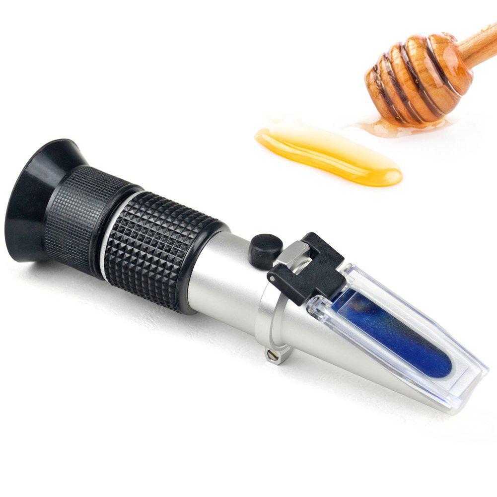 Honey Refractometer Moisture Tester 58-90% Range with ATC