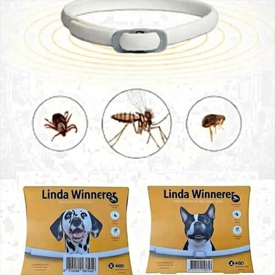 12 Months, White, Anti-parasite Collar, Anti-flea, Anti-tick, Leishmaniosis,For Small And Medium Dogs