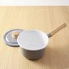 Special Order Pan with Lid GoodPlus+ <Cotton> (Milk 14cm, Gray)