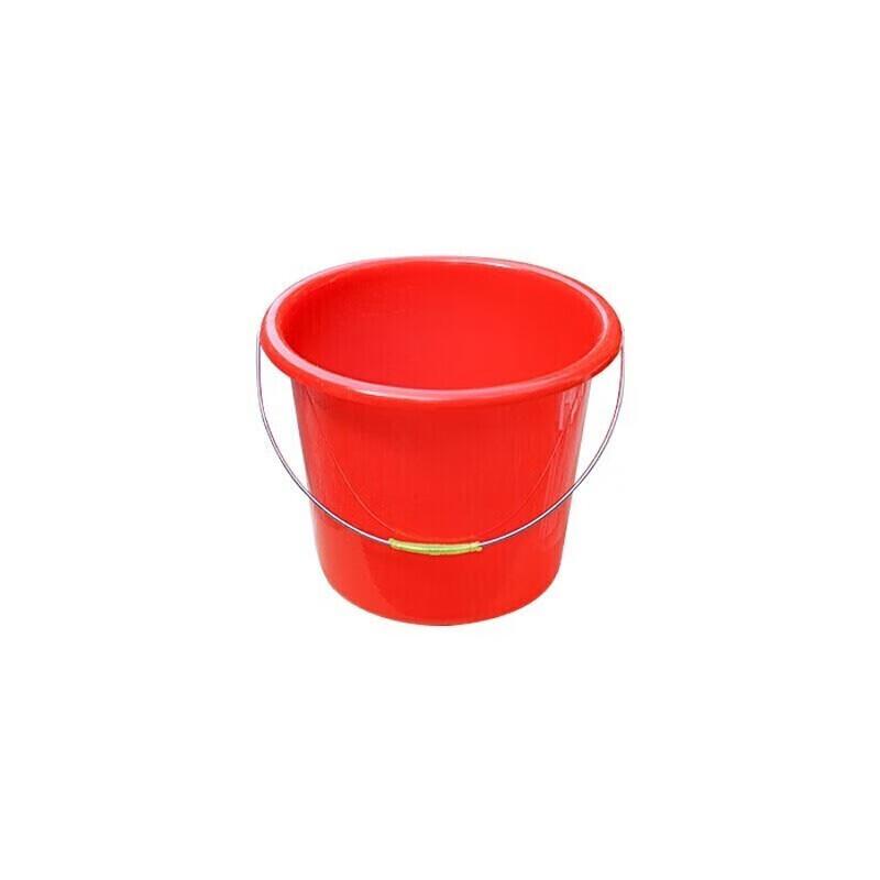 Red PP Plastic Water Bucket
