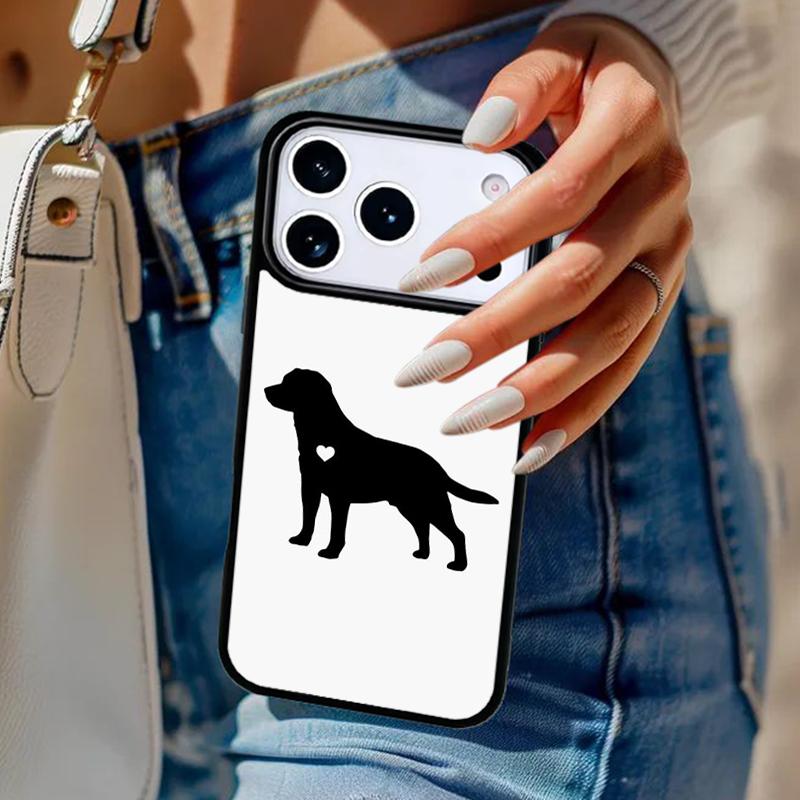 Cute Labrador Retriever Phone Case For iPhone 17 Air 14 15 13 12 Max Cover For Apple 14 15 16 16e 11 Pro Max Plus