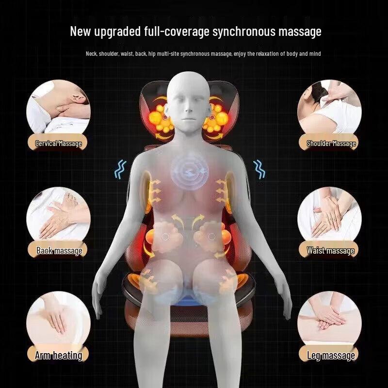 AUX Shiatsu Full Body Massage Cushion