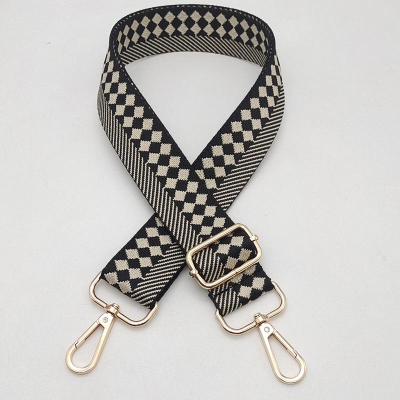 IGNICASE New Wide Shoulder Strap Crossbody Bag Commuter Fashion Personality Ethnic Style Retro Adjustable Burden Reduction Strap