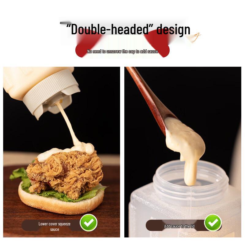 ZISIZ Commercial Squeeze Sauce Bottle