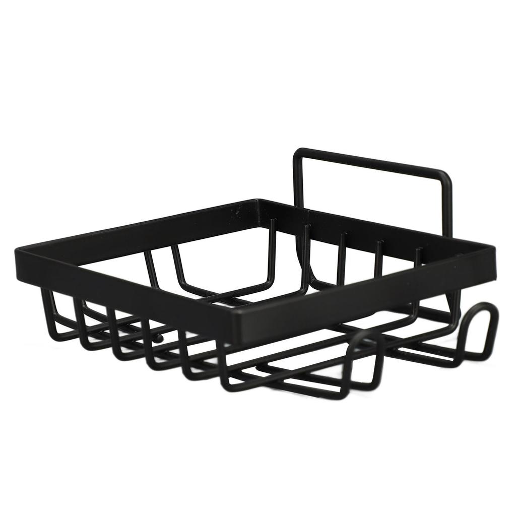 Shower Shelves Metal Space Saving Anti Deformation Wall Mounted Adhesive Shower Caddy for Bathroom Toilet