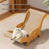 Sisal Cat Scratcher & Bed: Durable, Shed-Free Toy & Claw Board for Cats