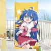 Cute anime L-Lucky Star Towel Drying Bath Towel Applicable To Light Swimming Camping Yoga Beach Out