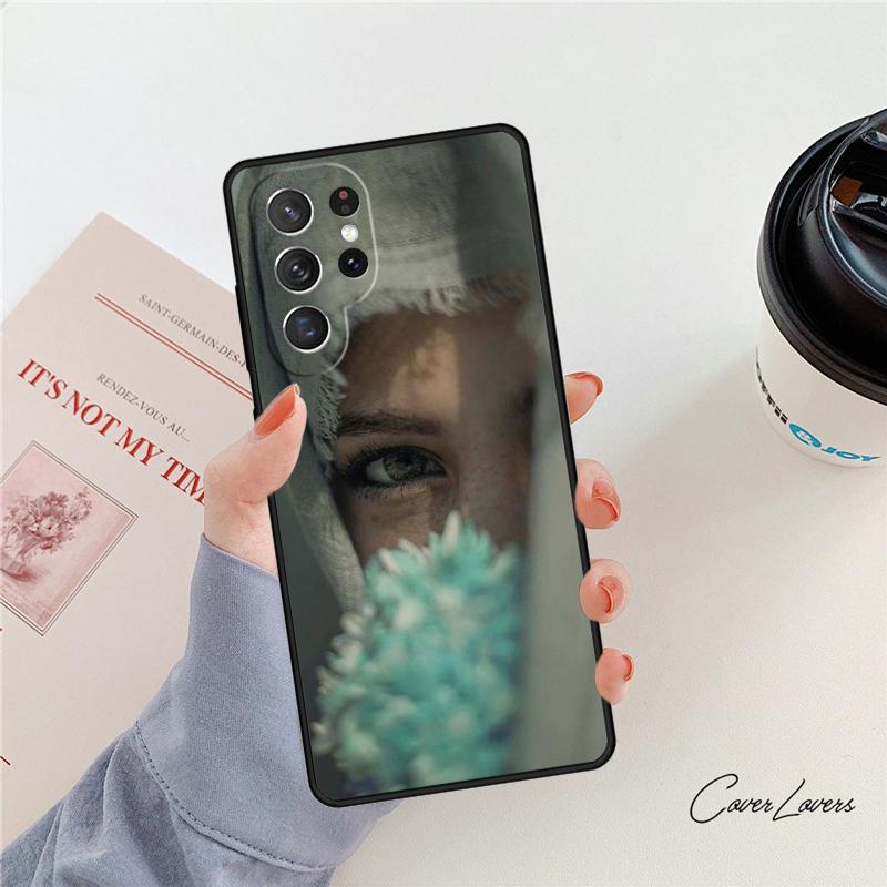 Muslim Islamic Arabic Hijab Girl Phone Case For Samsung Galaxy S24 S25 S23 S22 Ultra Note 10 20 Plus S20 S21 FE Cover