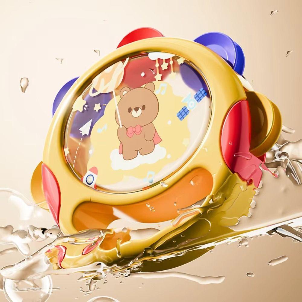 Learning Toys Baby Tambourines Clapping Drum Percussion Sound Toy  Shaking Tambourine