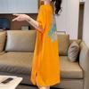 Navava Women No799 Simple Daily Printing Short Sleeve Dress