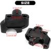 Motorcycle Handlebar Risers, PSLER CNC Handle Bar Risers, Motorcycle Risers, Compatible with Rebel 500 Rebel 300 Rebel 1100 CMX 500 CMX 1100 CMX 300