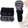 4-Pack Waterproof Dog Paw Protectors Strong Grip Adjustable Cozy Dog Socks Reusable With Straps Pets Knitted Socks Indoor