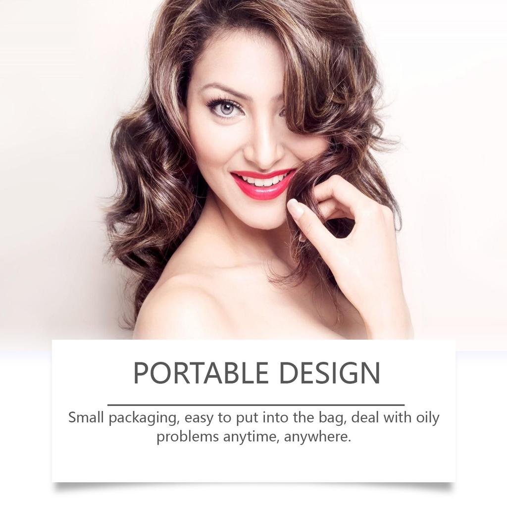 Ölabsorbierendes Papier absorbiert überschüssiges Öl im Gesicht, reduziert Fettigkeit und sorgt für einen erfrischten Teint, um Ihnen zu helfen, ein angenehmes Gefühl zu bewahren.