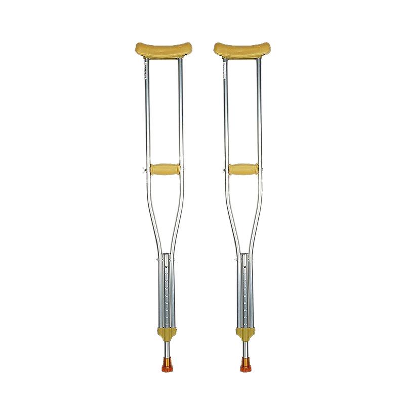 Anti-Slip Crutches for Seniors, Young People, or Recovery: Walking, Double Crutches, Sticks, and Walkers.
