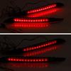 2PCS Car Red Len Led Rear Bumper Reflector LED Brake Light Tail Fog Lamp for Kia K3 Cerato Forte 2012-2016