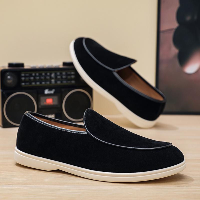 Summer Designer Male Loafers Breathable Slip On Flats Leisure Walk Driving Shoes Comfy Moccasins 2025 New Mens Casual Shoes