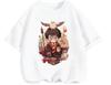 Trendy Cartoon Harry Potter Pattern Tee Summer Casual Crew Neck Children Daily Wearing Apparel