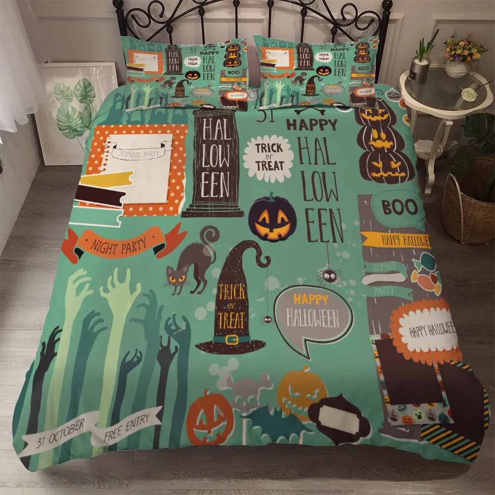 3pcs Dreamcatcher pattern printed bedding set,1 quilt cover+2 pillowcase, suitable for adults bedroom, home decoration