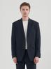 Comspace1980 [M~5Xl] Linen-Like Loose Fit Setup Blazer_Navy