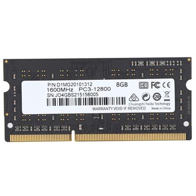DDR3 RAM Slim Aluminum High Performance SODIMM DDR3‑1600MHz PC3‑12800 Notebook Memory8GB
